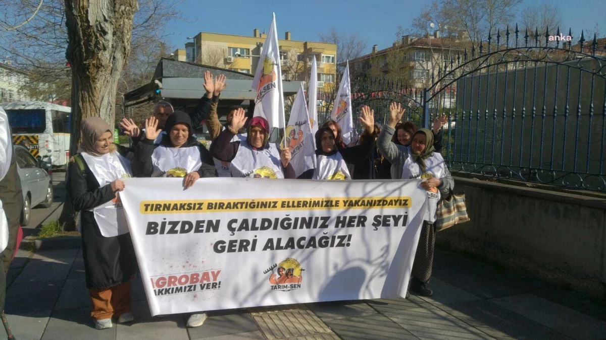 İşçilerin Ankara\'daki eylemi sona erdi