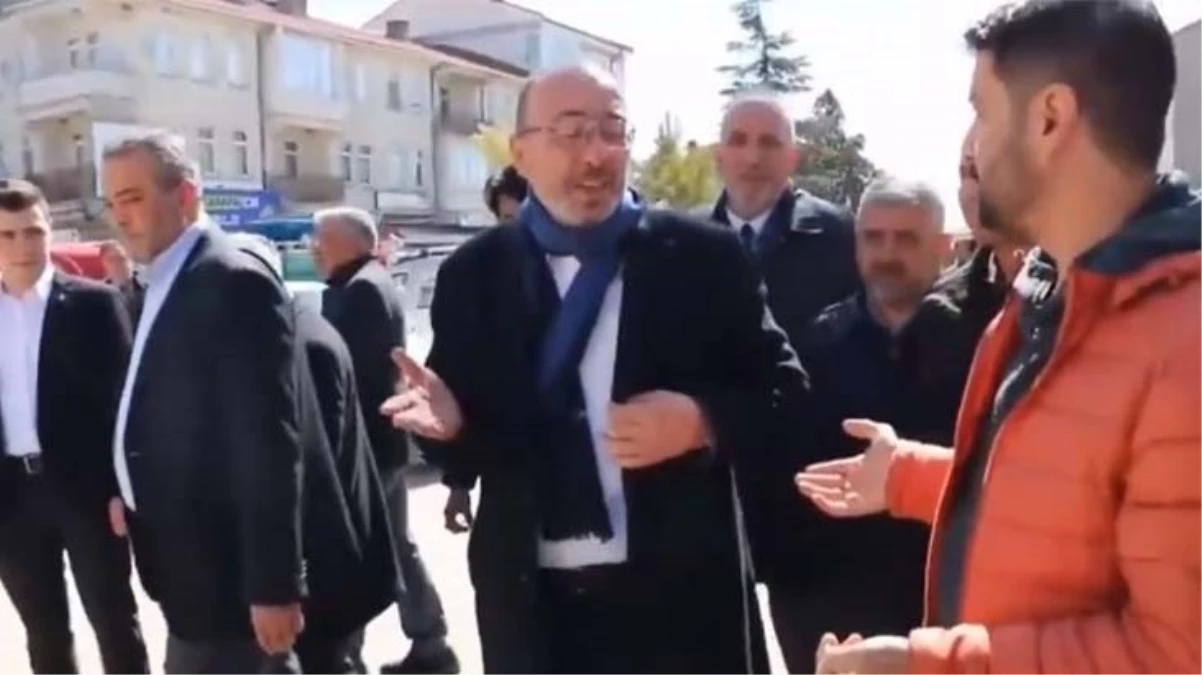 AK Parti Kütahya İl Başkanı Mustafa Önsay\'dan gazeteciye: İşine bak, çarparım