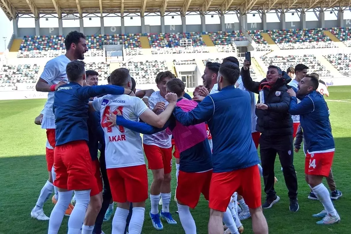 Altınordu, son 7 maçta başarılı sonuçlar aldı