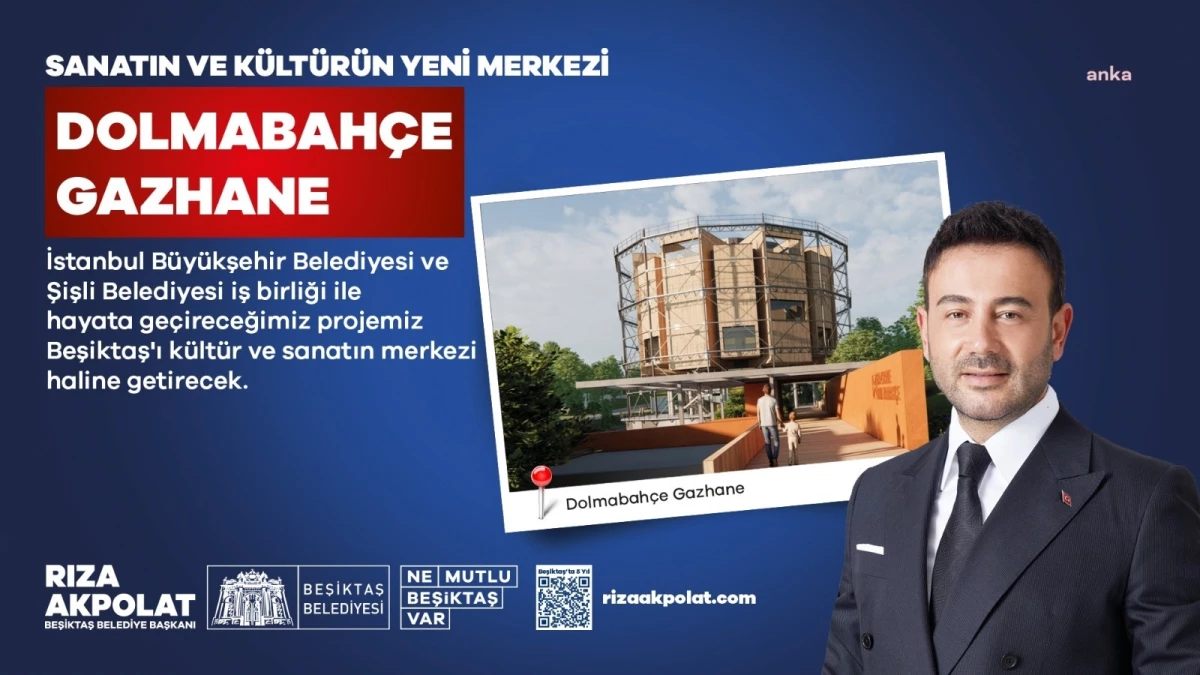 Beşiktaş Belediyesi, İBB ve Şişli Belediyesi İşbirliğiyle Dolmabahçe Gazhane Projesi Hayata Geçiyor