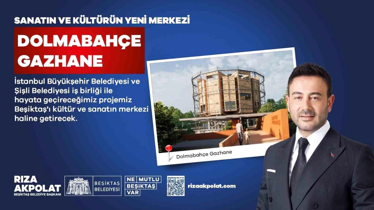 Beşiktaş\'ın Kültür ve Sanat Hayatına Yeni Bir Renk: Dolmabahçe Gazhane Projesi