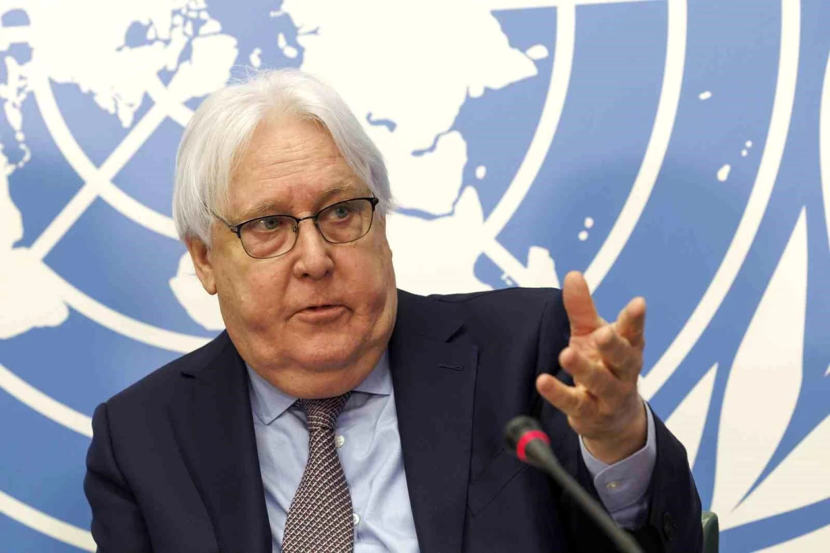 BM İnsani İşlerden Sorumlu Genel Sekreter Yardımcısı Martin Griffiths Haziranda Görevini Bırakacak