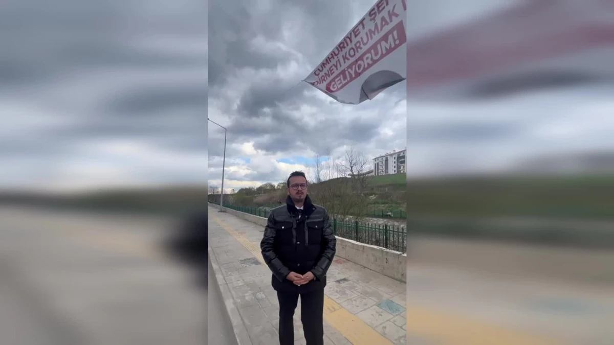 CHP Edirne İl Gençlik Kolları Başkanı: Pankartlarımız Kesiliyor