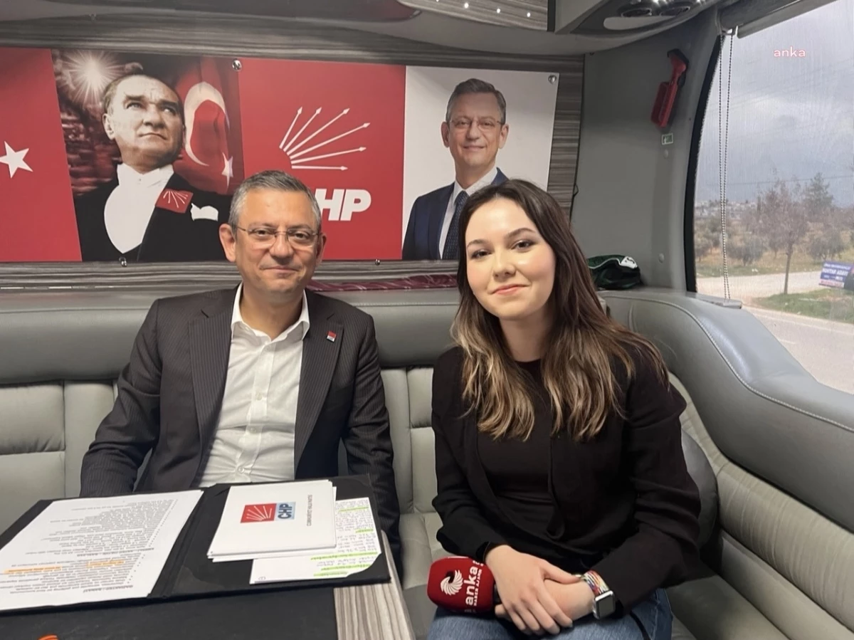 CHP Genel Başkanı Özel Anka\'ya Konuştu: "Bakanlardan Medet Umuyorlar. Bu Erdoğan\'ın Yeni Rejiminin Çuvalladığını Gösteren Bir İtiraf"