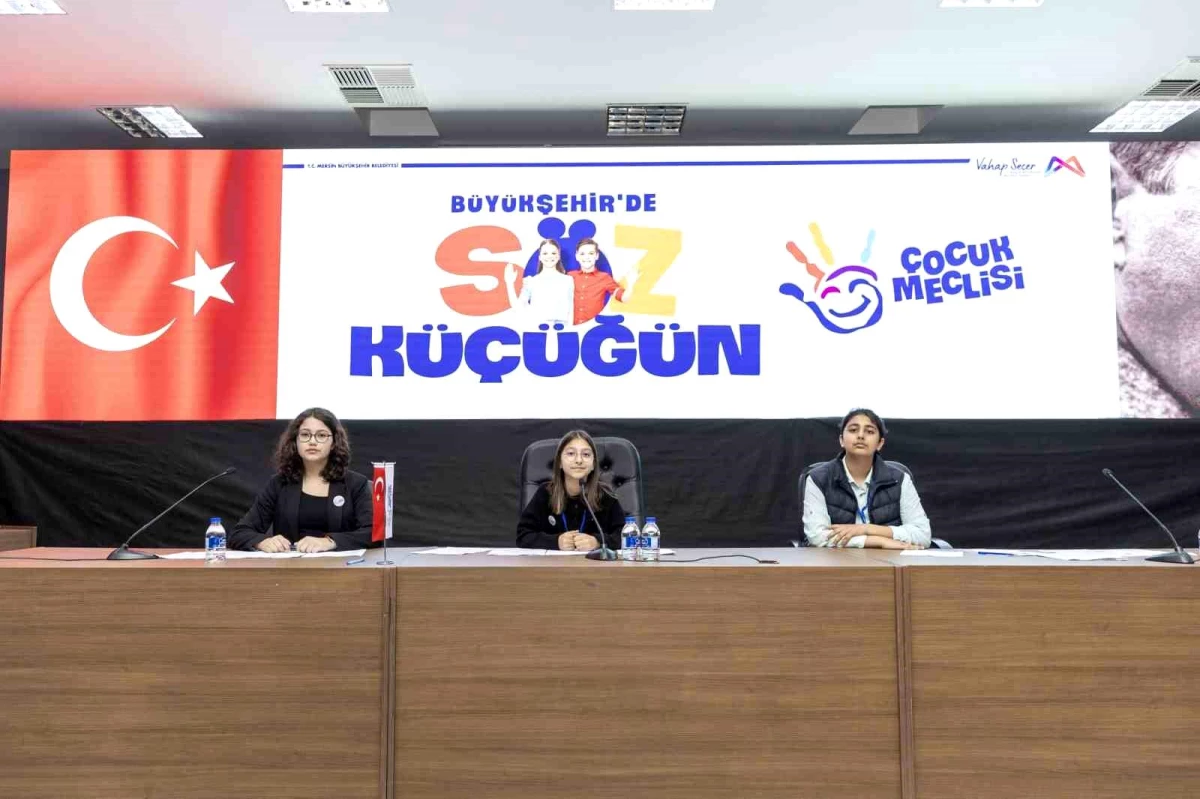 Mersin Büyükşehir Belediyesi Çocuk Meclisi, Mart Ayı Olağan Meclis Toplantısını Gerçekleştirdi