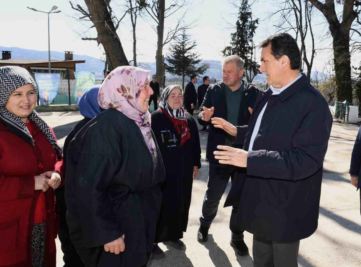 Osmangazi Belediye Başkanı Mustafa Dündar Köylerde Büyük İlgiyle Karşılandı