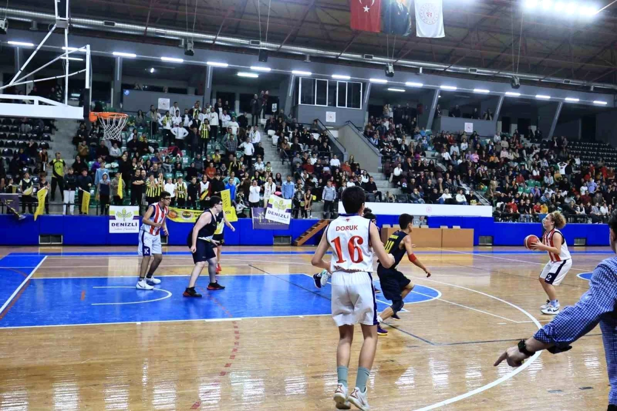 Okul Sporları Basketbol Küçükler Grup Müsabakaları Denizli\'de Başlıyor