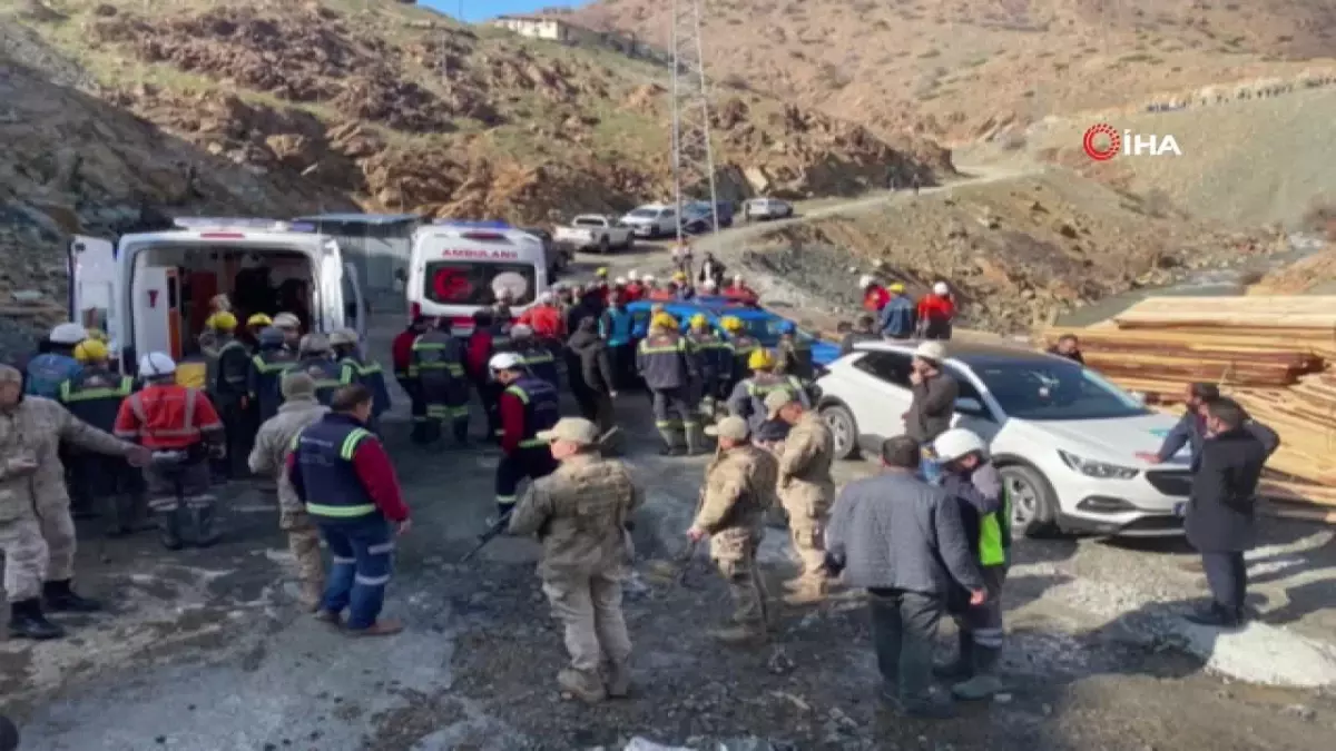 Elazığ\'da maden ocağında göçük: 2 yaralı