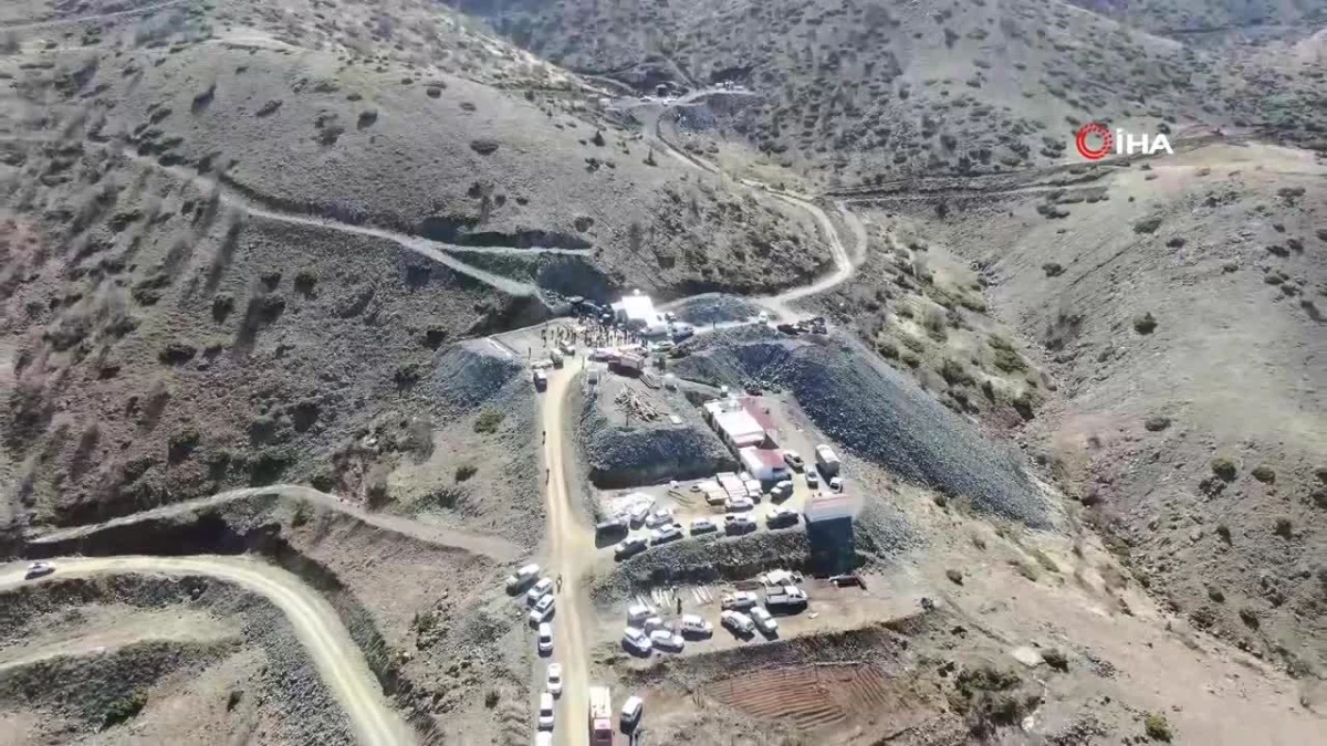 Elazığ\'da maden ocağında göçük: 2 yaralı