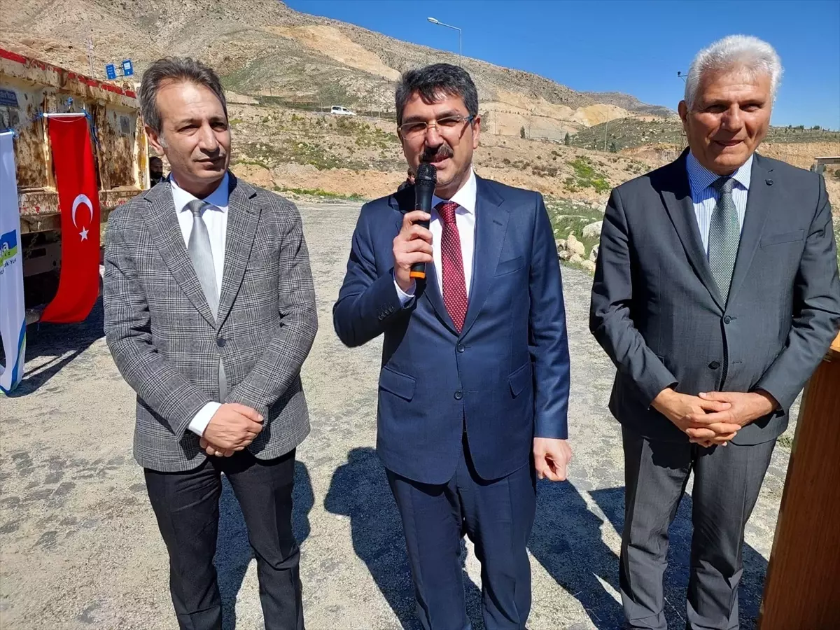 Hasankeyf\'te doğal gaz hattı temel atma töreni gerçekleştirildi