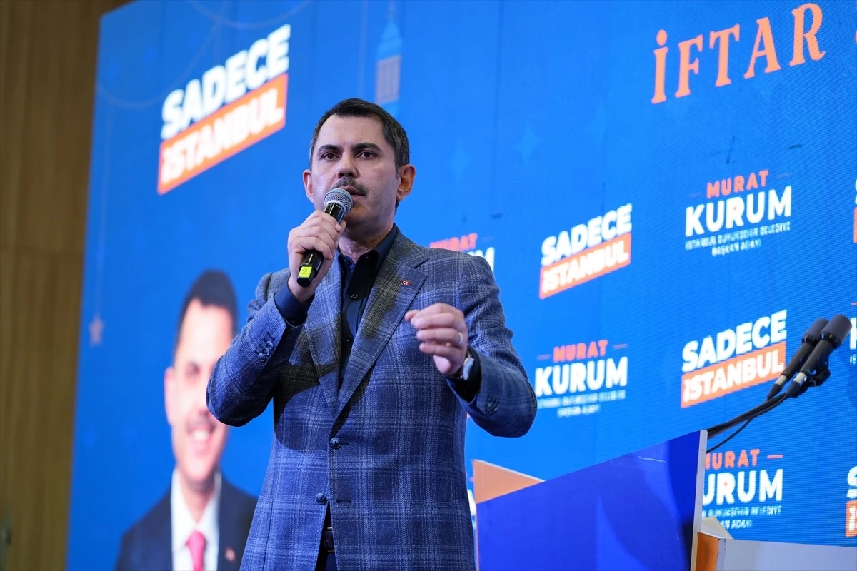 Murat Kurum: İstanbul\'un kaynakları kendi ikballeri için dağıtıldı