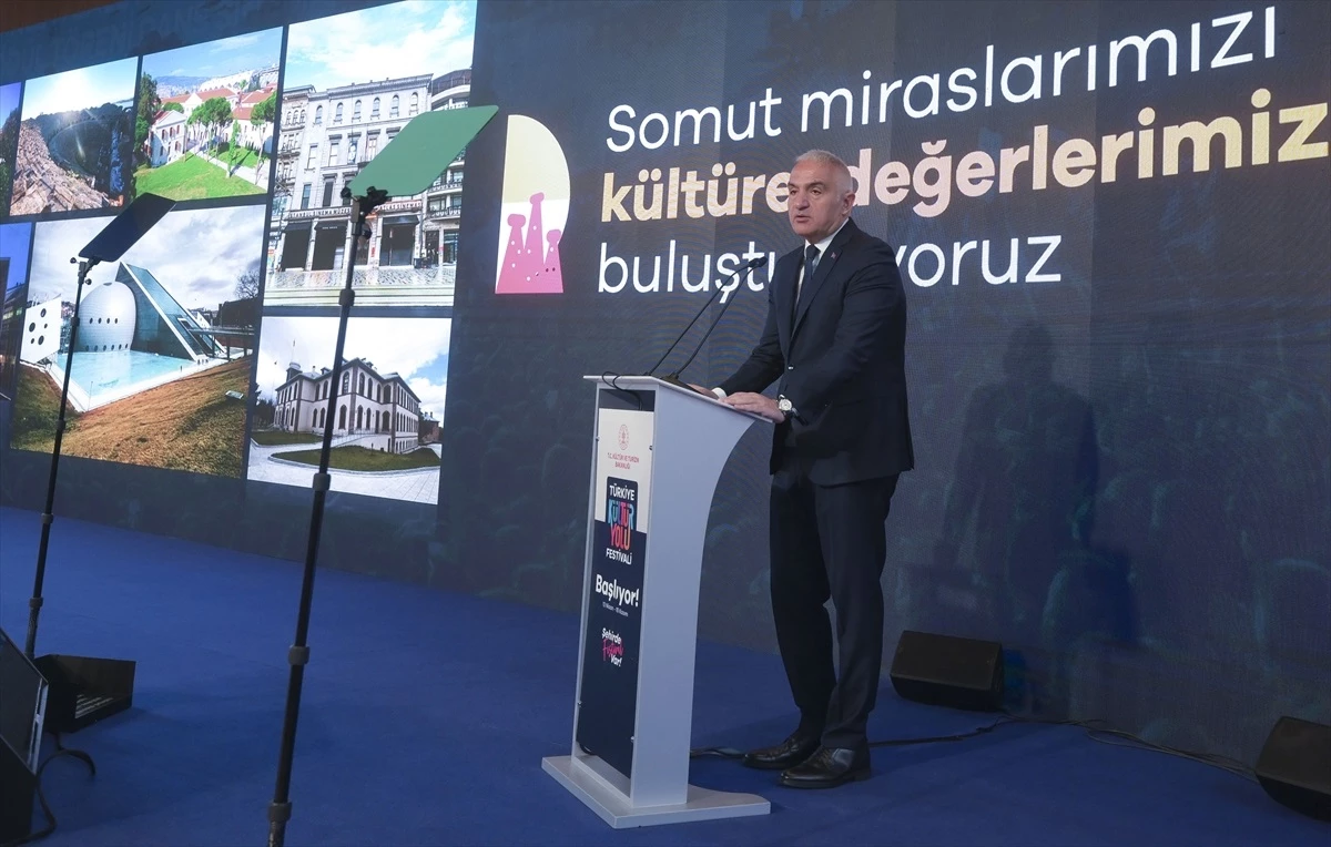 Kültür ve Turizm Bakanı Mehmet Ersoy, Türkiye Kültür Yolu Festivali\'nin 2024 yılı takvimini açıkladı