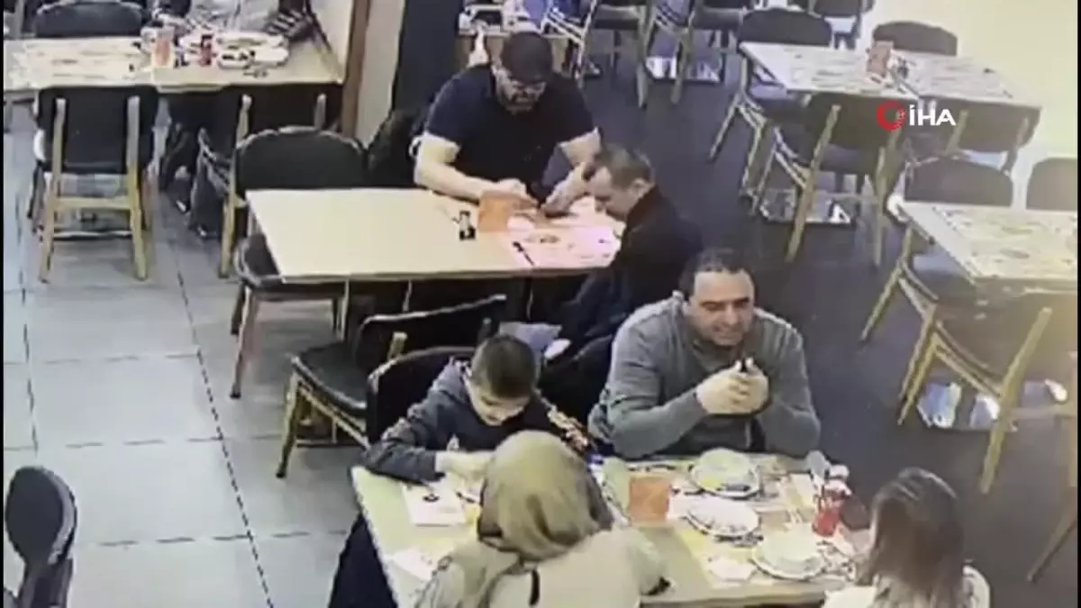 Lokantada \'cepçilik\' yapan hırsız kamerada