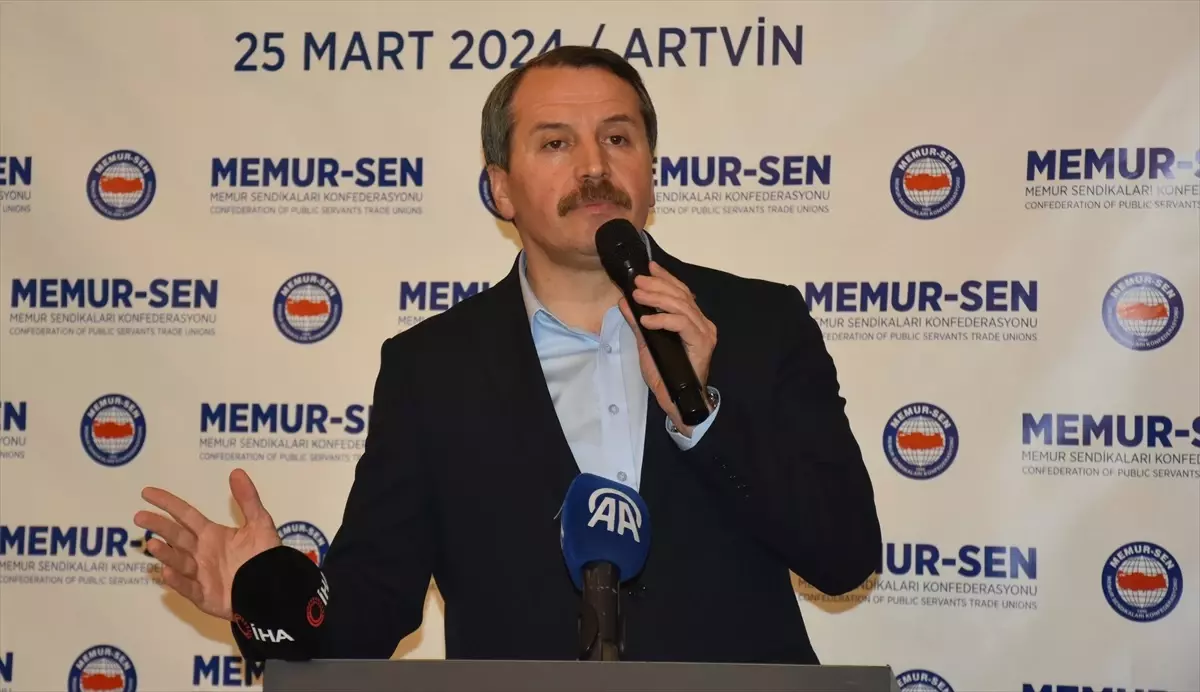 Memur-Sen Genel Başkanı Ali Yalçın: Muhalefetin işi emekçinin yanında olmaktır