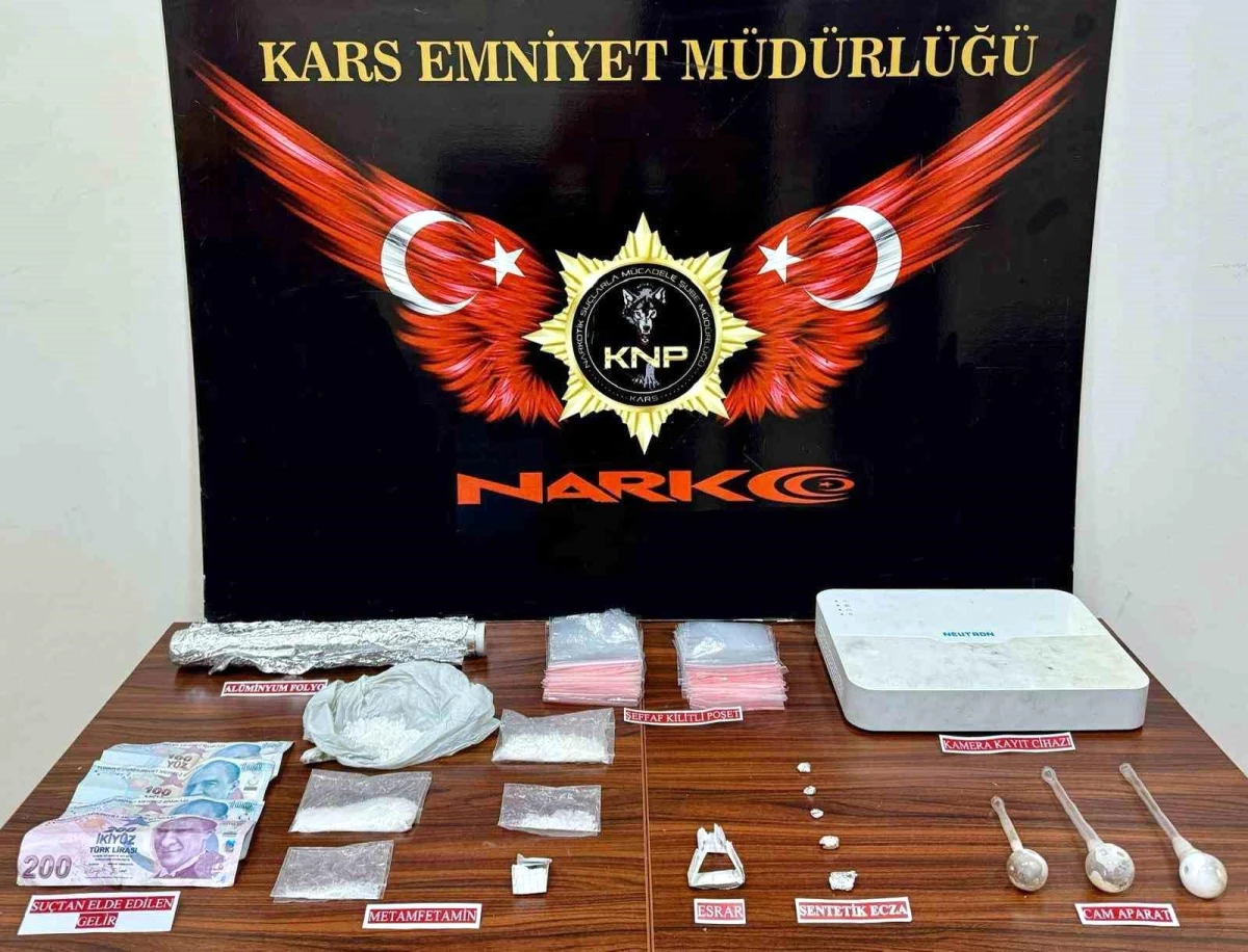 Sarıkamış\'ta Uyuşturucu Operasyonu: 1 Kişi Gözaltına Alındı
