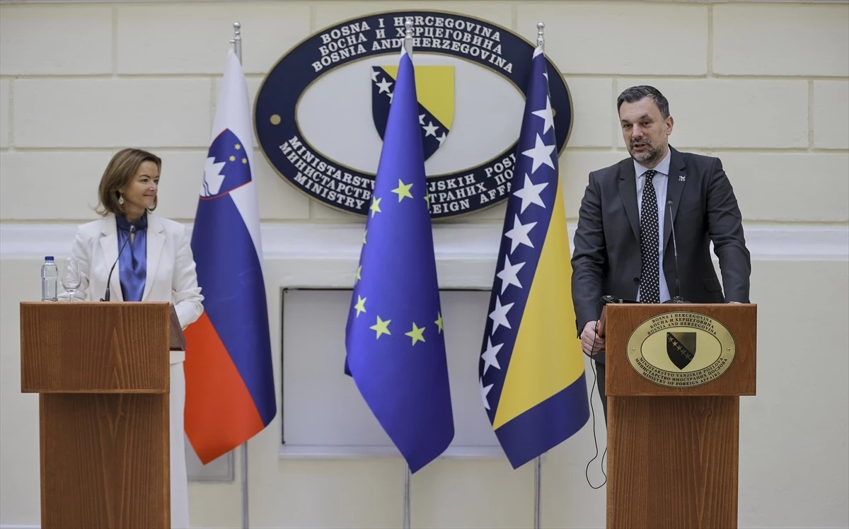Slovenya Dışişleri Bakanı: Bosna Hersek her zaman Avrupa\'nın parçası olacak