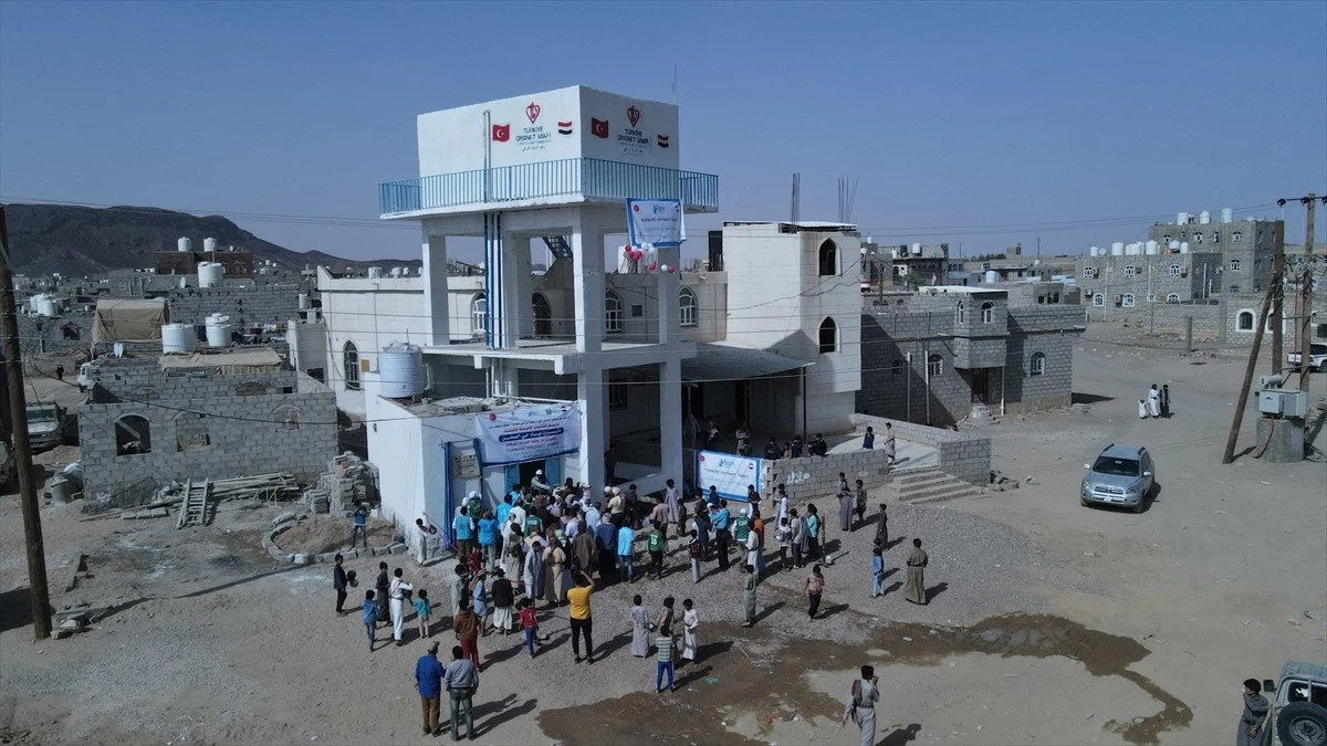 TDV Yemen\'de su kuyusu ve vakıf çeşmesi açtı