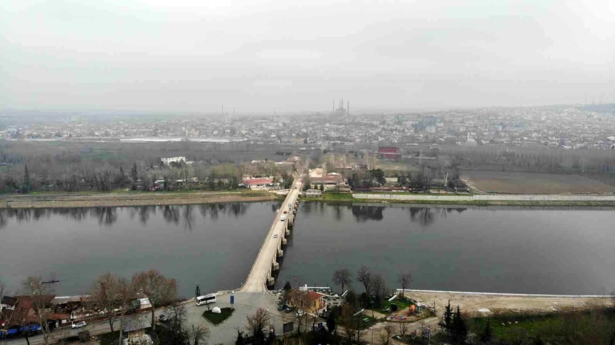 Edirne\'de Yağışlar Çiftçileri ve Meriç Nehri\'ni Sevindirdi