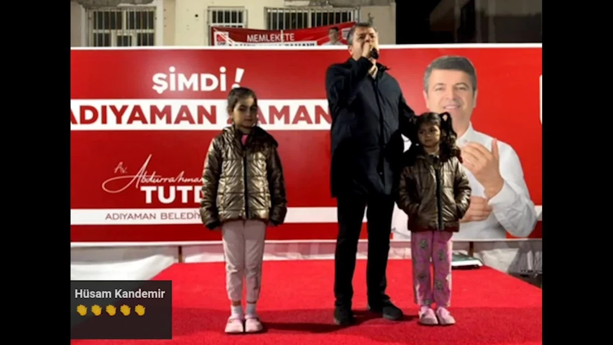 CHP Adıyaman Milletvekili Tutdere, Belediye\'nin Posterlerini Söktüğünü İddia Etti
