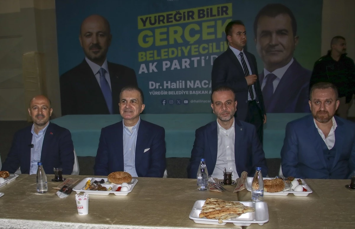 AK Parti Genel Başkan Yardımcısı Ömer Çelik: Adana\'yı mücevher siyasetiyle donatacağız