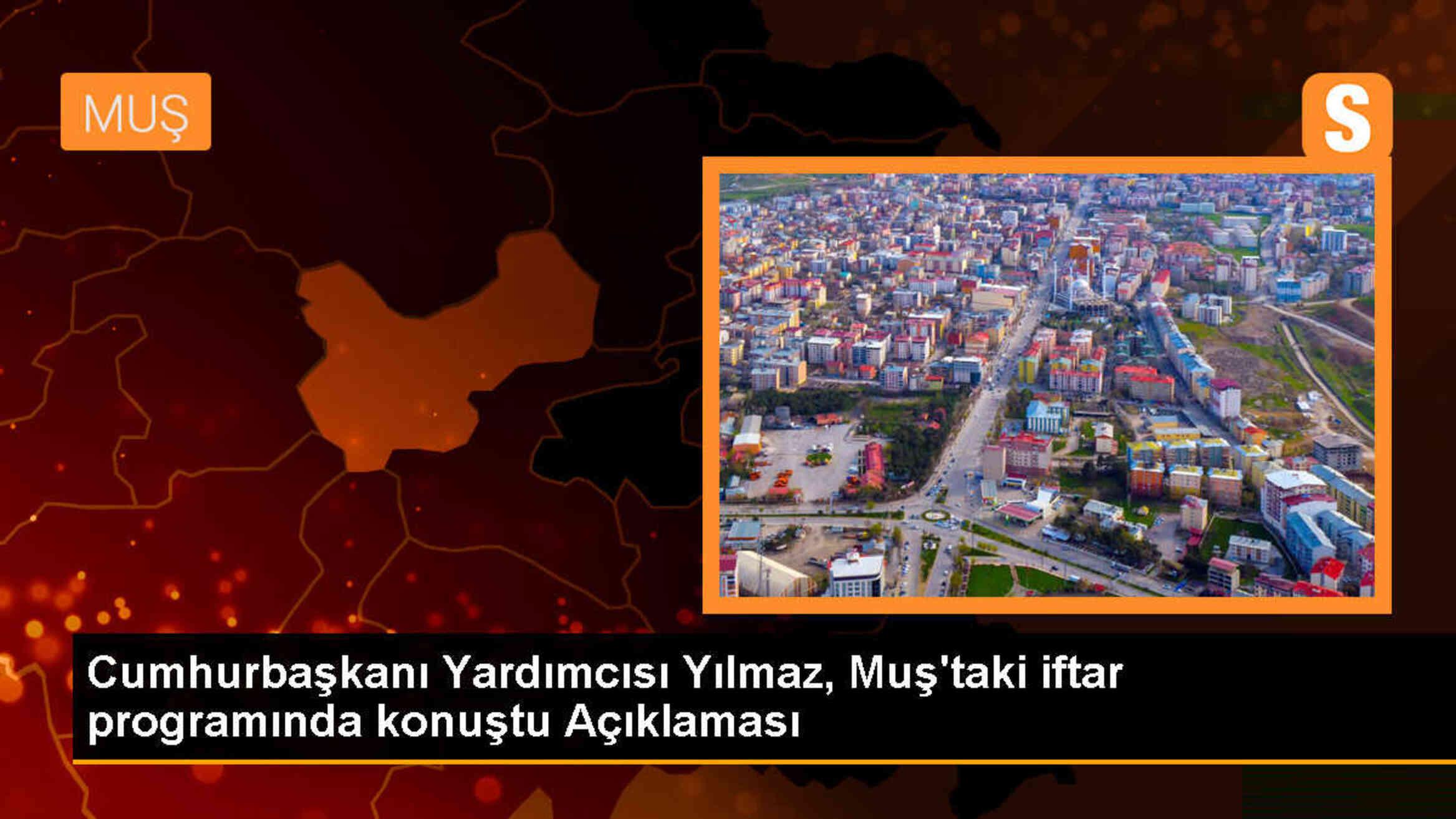 Cumhurbaşkanı Yardımcısı Yılmaz: Terörle mücadelemizi sürdüreceğiz