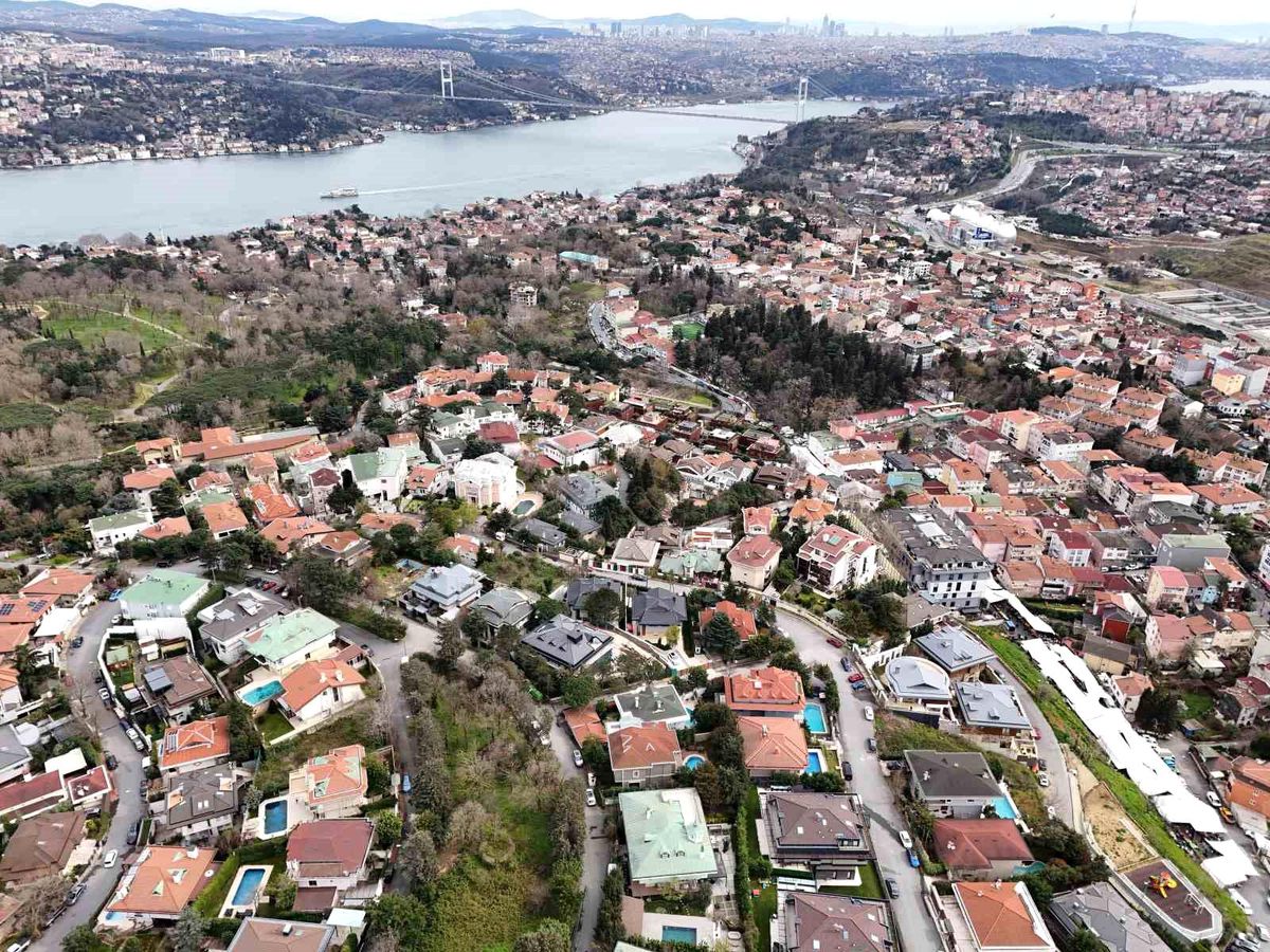 İmamoğlu'nun mal beyanında gösterilmeyen 3 villası havadan görüntülendi