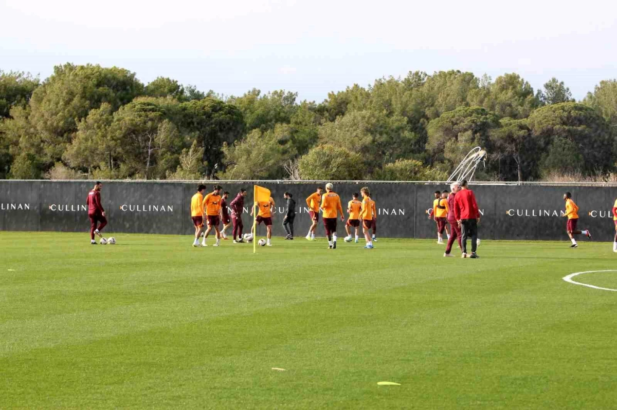 Galatasaray, Hatayspor maçı için Antalya\'da hazırlıklarını sürdürdü