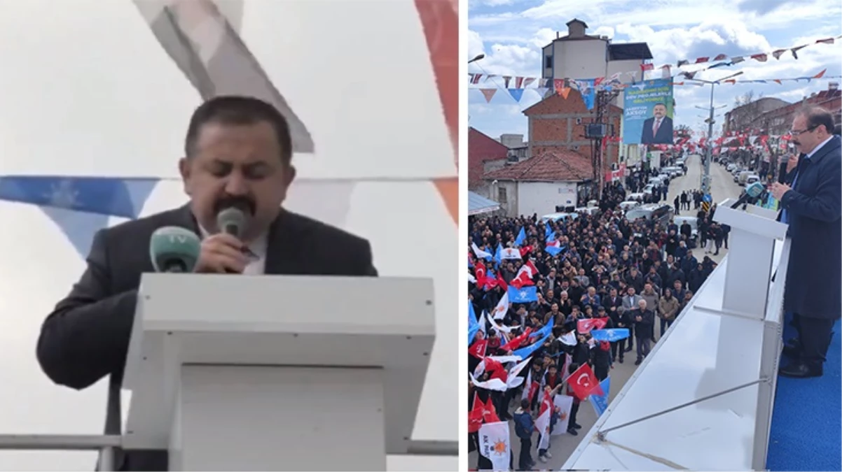 Yozgat\'ta belediye başkan adayı mikrofonun açık olduğunu unutarak hakaret etti