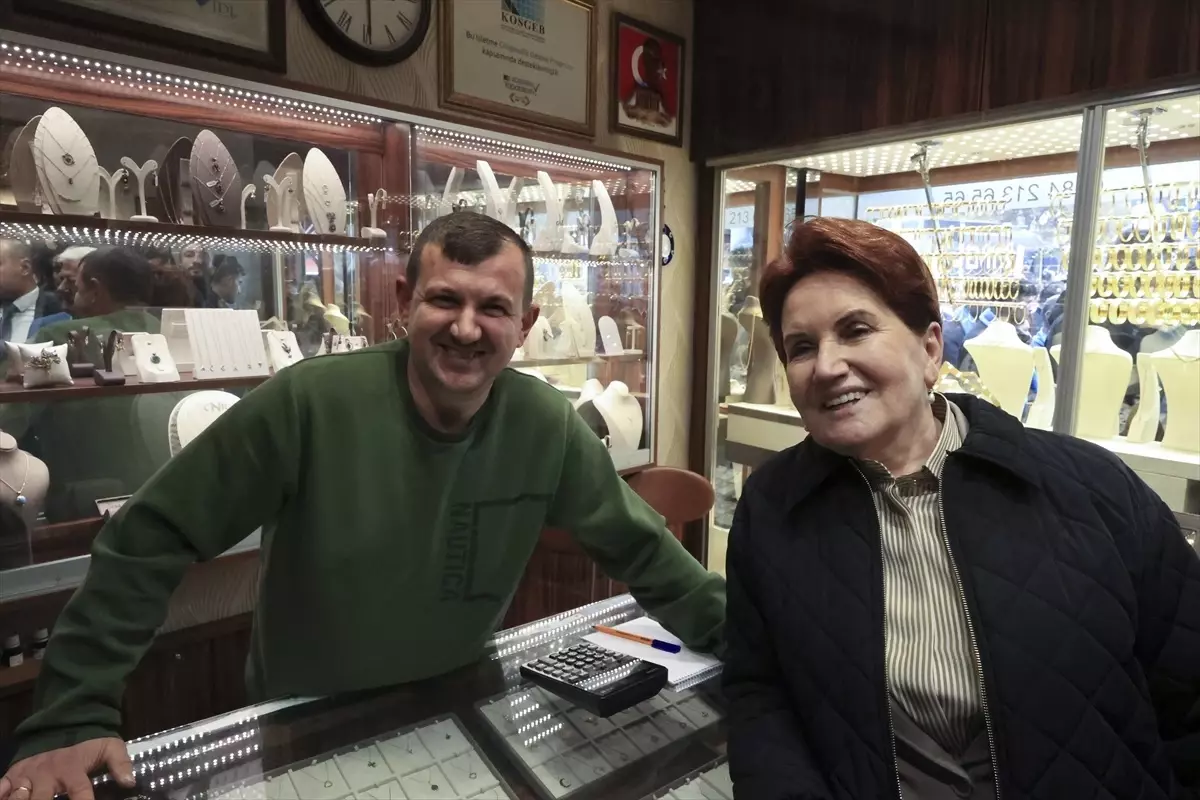 Meral Akşener, Edirne\'de seçmenlerden oy istedi