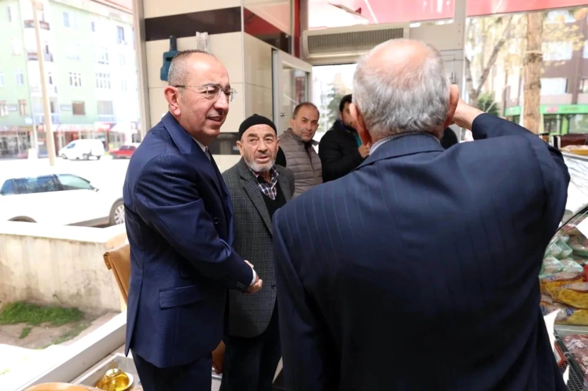 Meram Belediye Başkanı Mustafa Kavuş Seçim Çalışmalarına Devam Ediyor