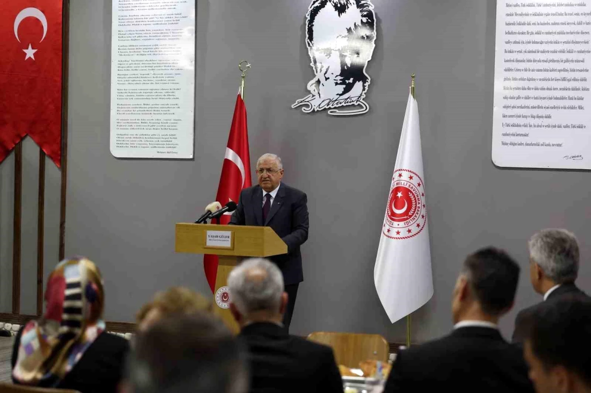 Milli Savunma Bakanı Yaşar Güler: Ülkenin tamamında güvenlik ve huzur ortamı tesis edildi