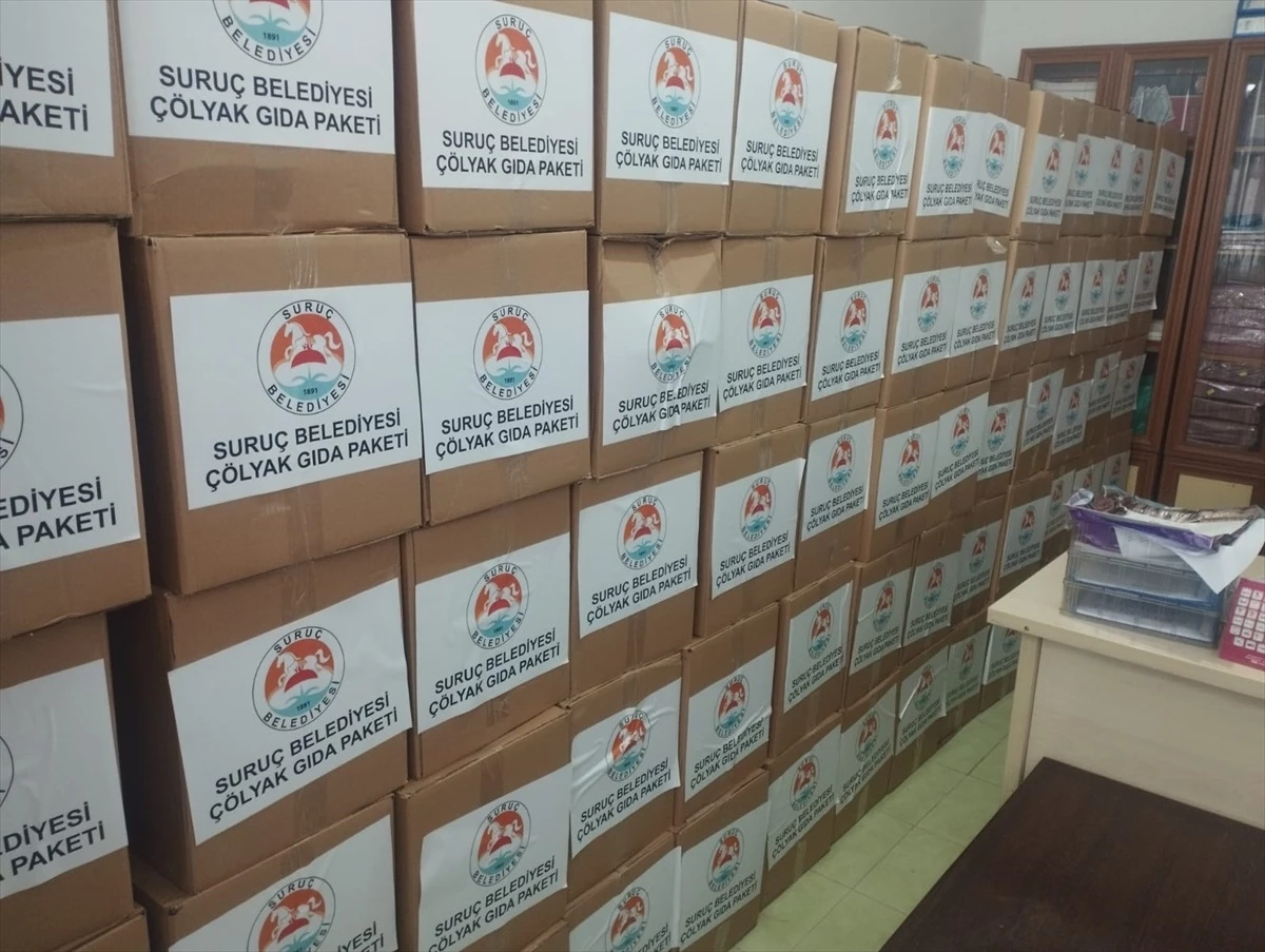 Suruç Belediyesi, 128 çölyak hastasına glütensiz gıda paketi dağıttı
