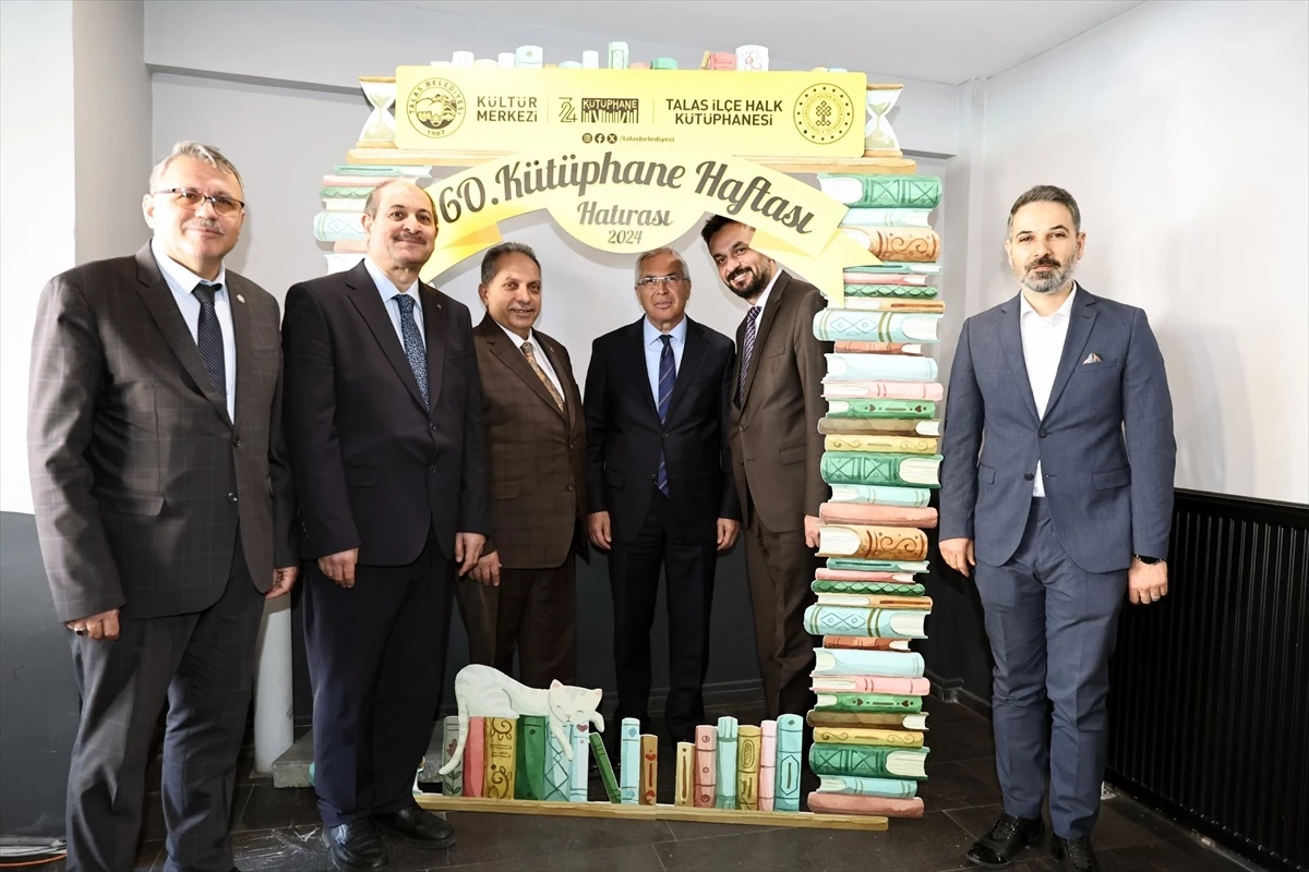 Talas Belediyesi 60. Kütüphane Haftası Programı Gerçekleştirildi