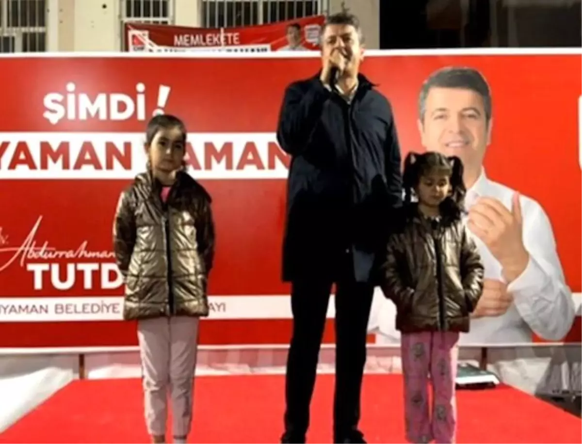 CHP Adıyaman Milletvekili ve Belediye Başkan Adayı Tutdere\'den Poster Çağrısı