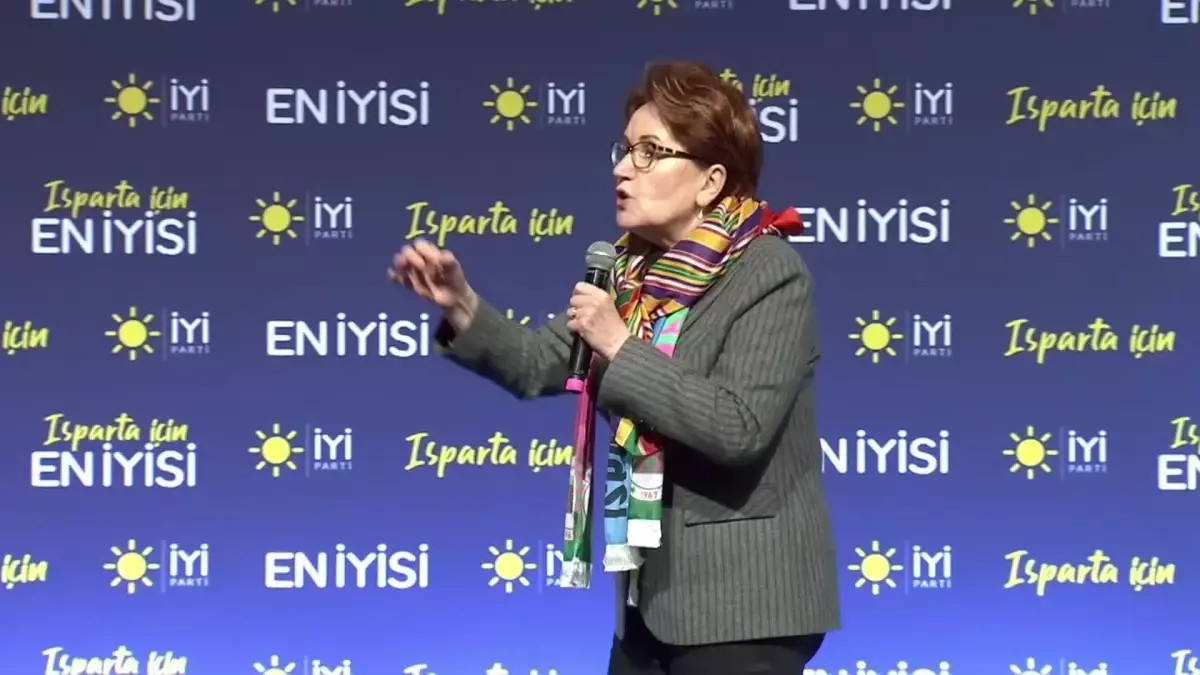 Akşener: Oylarınızı toparlayın, Ahmet Tural gelsin