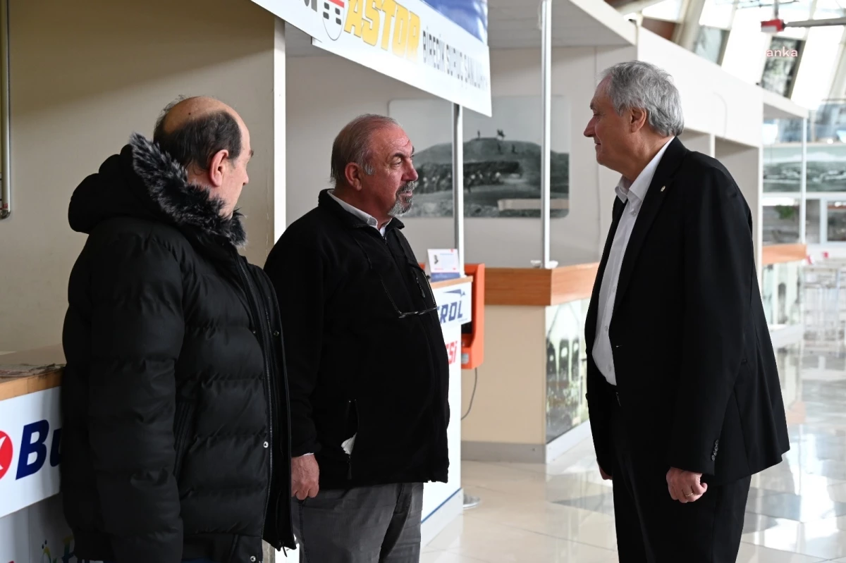 Bozüyük Belediye Başkanı Terminal Esnafını Ziyaret Etti