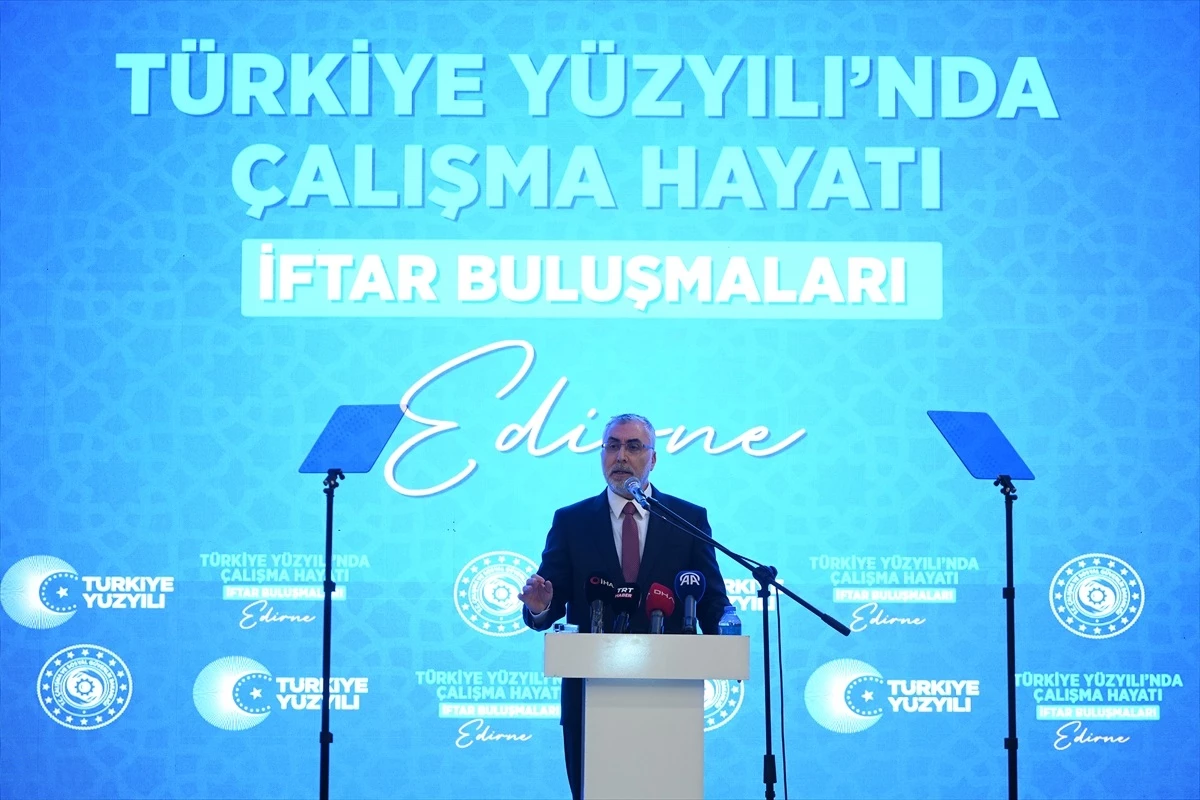 Çalışma ve Sosyal Güvenlik Bakanı Vedat Işıkhan: Türkiye\'yi küresel anlamda geliştirmeye devam edeceğiz