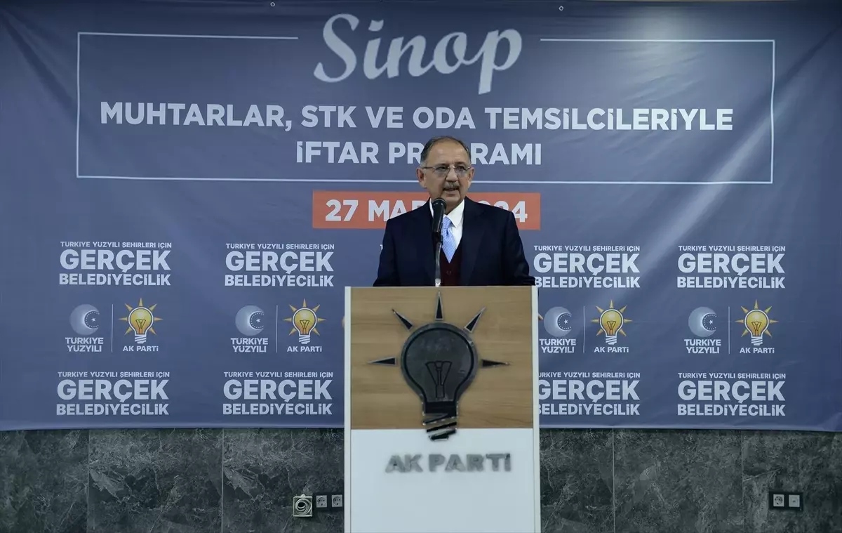 Bakan Özhaseki: Kentsel dönüşüm için kapılarımız açık