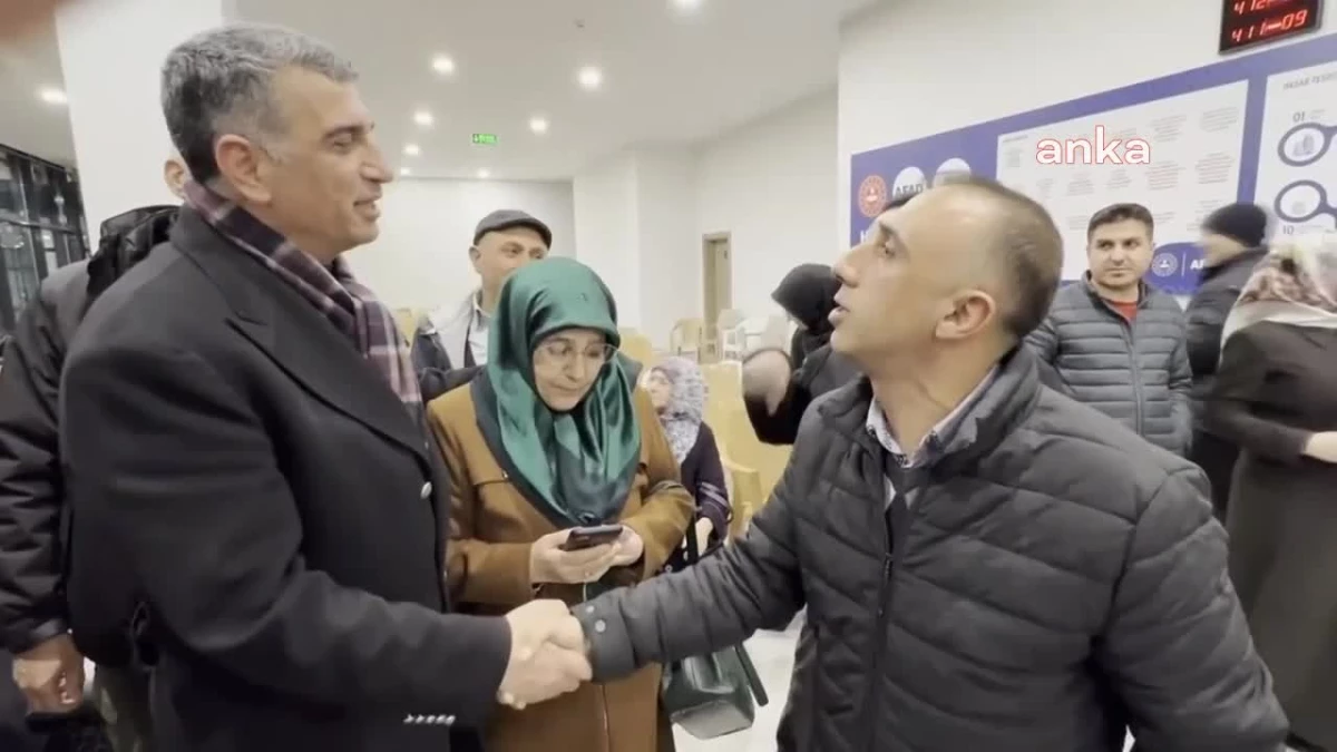 CHP Milletvekili Gürsel Erol, deprem mağdurlarını ziyaret etti