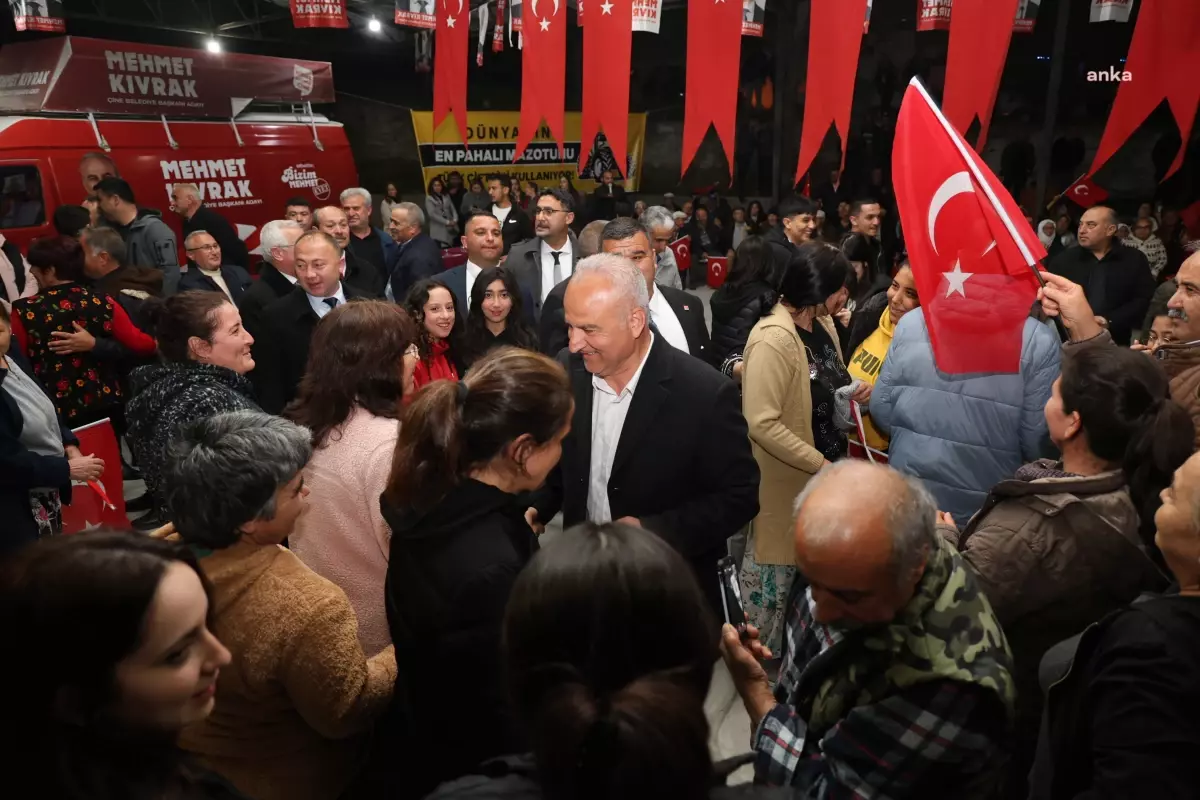 Çine Belediye Başkanı Yeniköy Mahallesi\'ni Ziyaret Etti