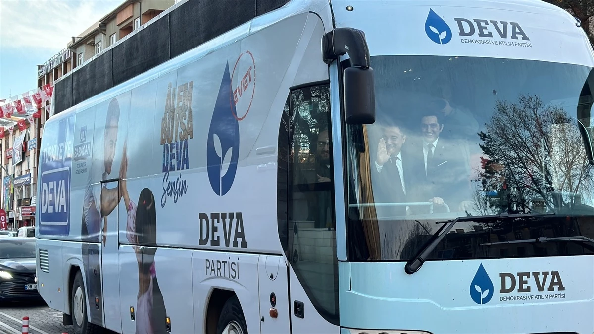 DEVA Partisi Genel Başkanı Ali Babacan Bayburt\'u ziyaret etti