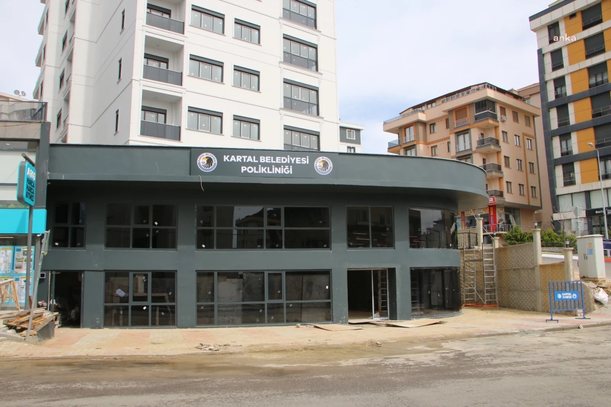 Kartal Belediyesi Sağlık İşleri Müdürlüğü Yeni Hizmet Binası Poliklinik Hizmetleri Merkezi Hizmete Girmeye Hazırlanıyor