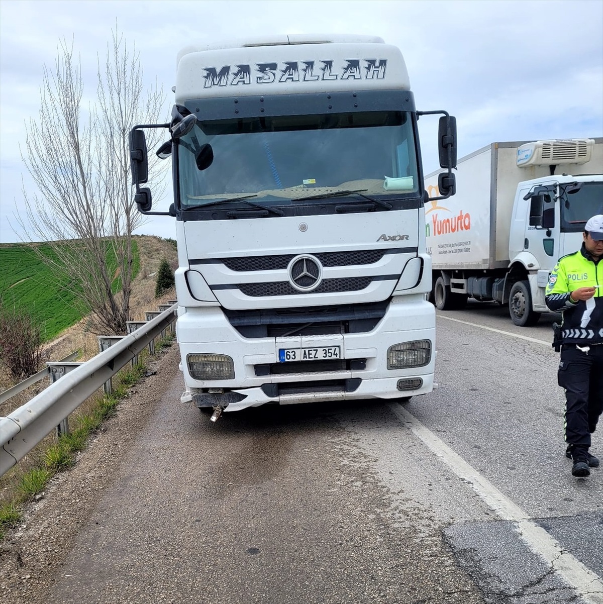 Kırıkkale\'de tırın çarptığı kişi hayatını kaybetti