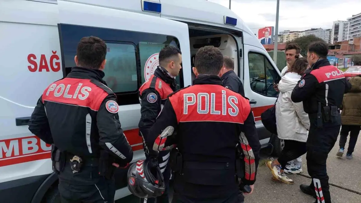 Samsun\'da Yunus polisleri intihara teşebbüs eden kız çocuğunu kurtardı