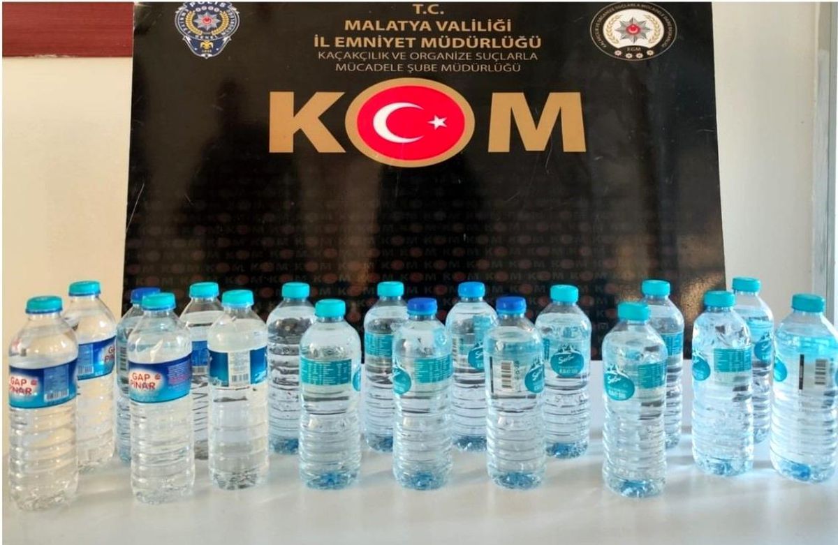 Malatya\'da 30 Bin Sahte Bandrollü Makaron ve 9 Litre Kaçak Alkol Ele Geçirildi
