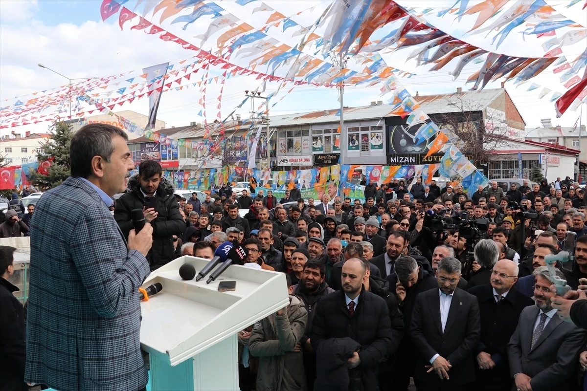 Milli Eğitim Bakanı Yusuf Tekin, yerel seçimleri önemli bir fırsat olarak değerlendirdi