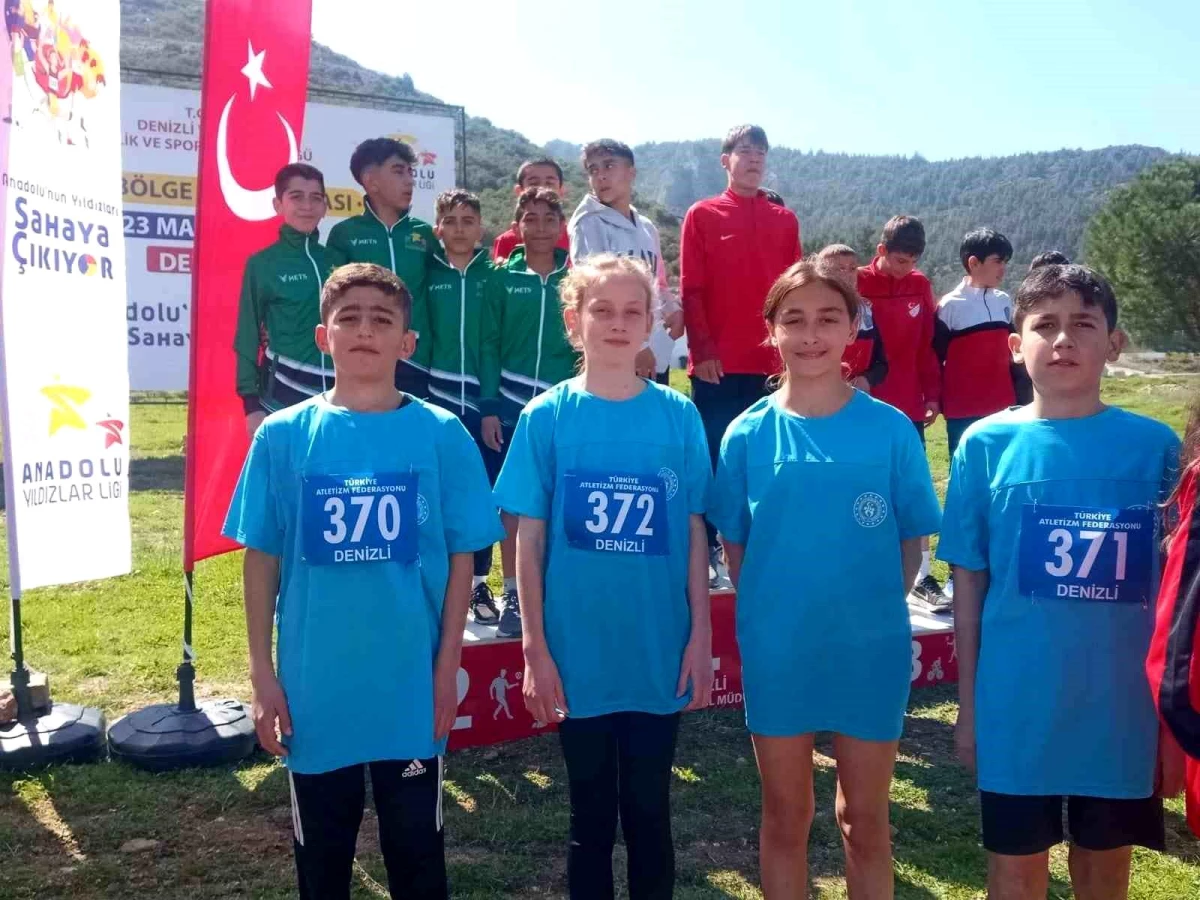 Muğla İl Kros Takımı, Anadolu Yıldızlar Ligi Kros Bölge Şampiyonası\'nda üçüncü oldu