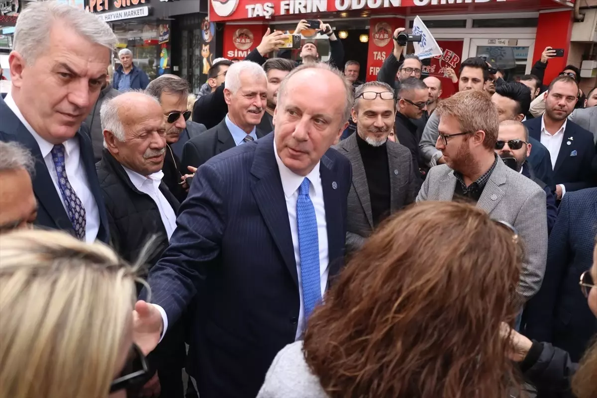 Muharrem İnce, Yalova\'da esnaf ziyaretinde bulundu