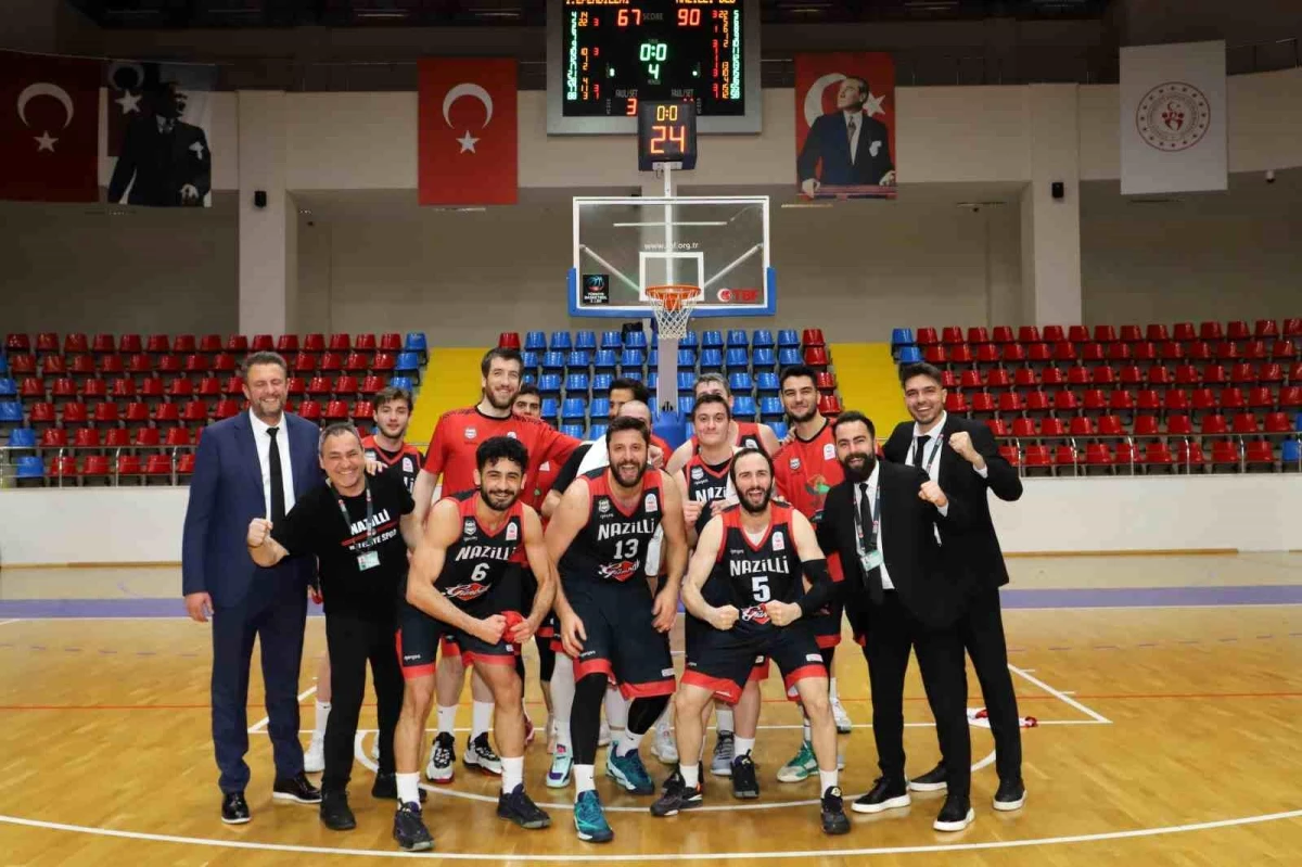 Nazilli Belediyespor Erkek Basketbol Takımı Son 8\'e Yükseldi