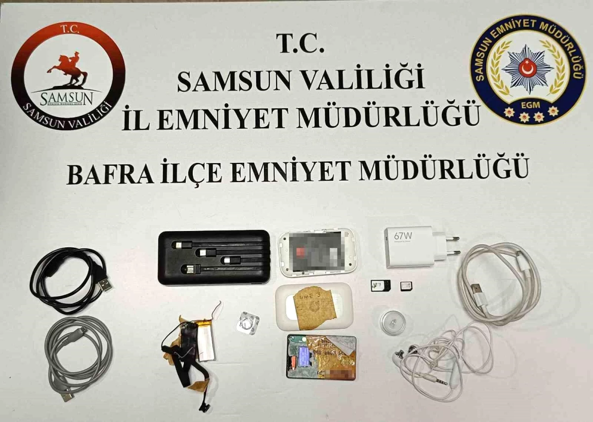 Samsun\'da Ehliyet Sınavında Kopya Düzeneği Ele Geçirildi